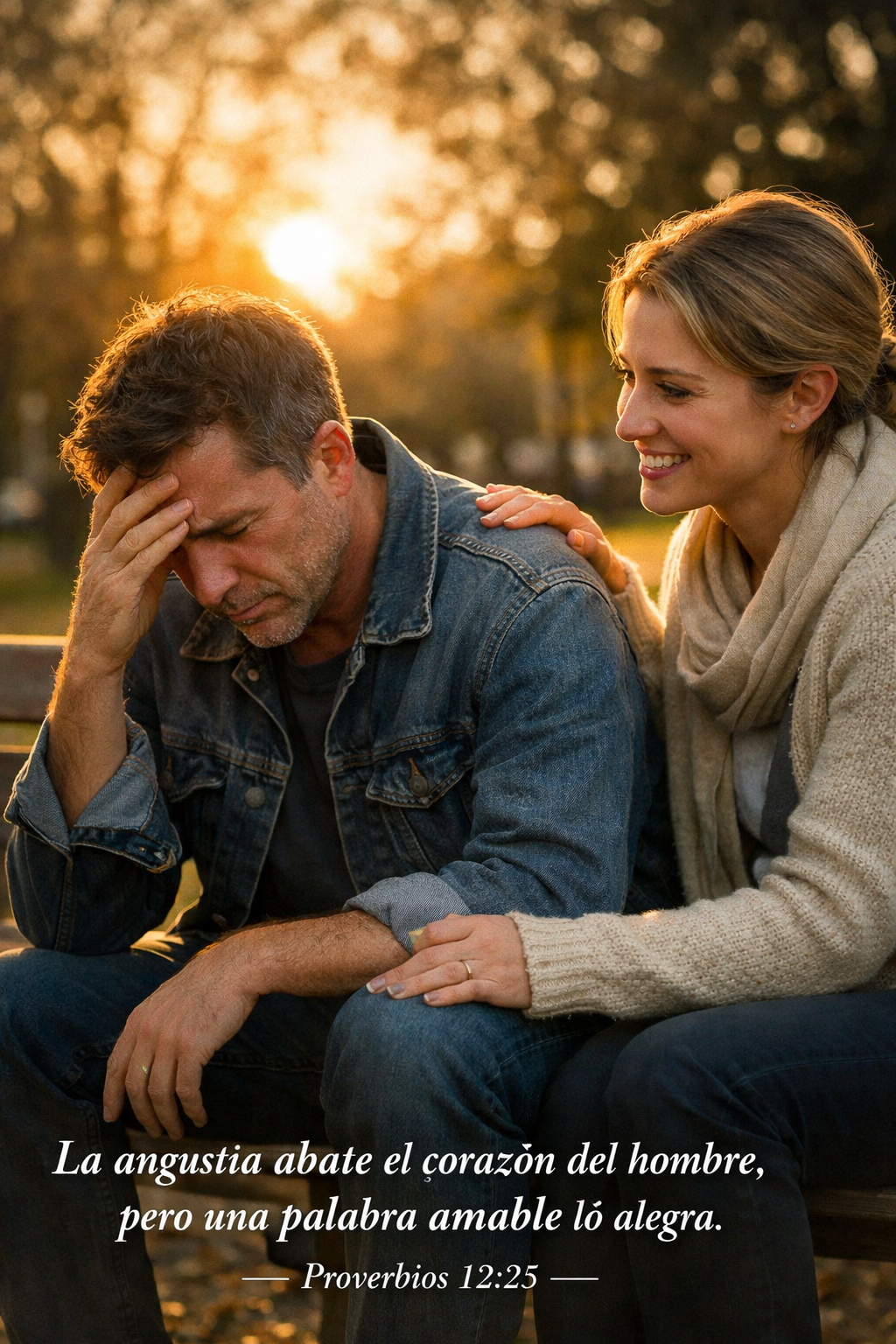Proverbios 12:25